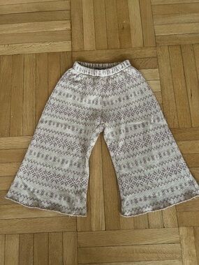 Bisous Girl’s Knit Flared Pants